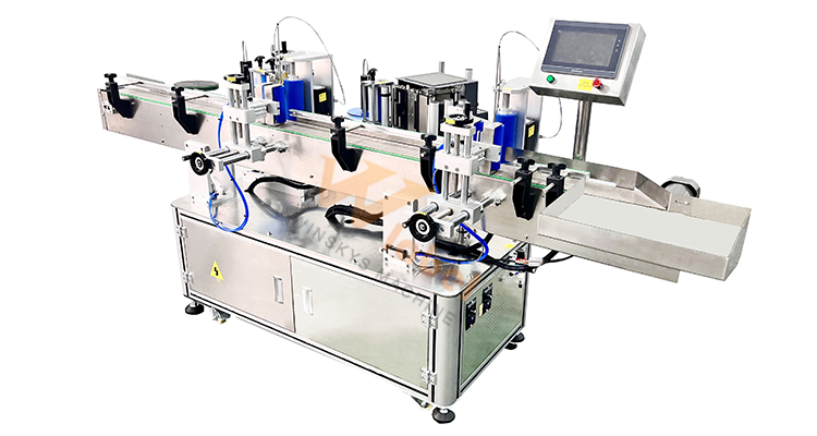 Fully Automatic Positioning Round Bottle Labeling Machine With Printer