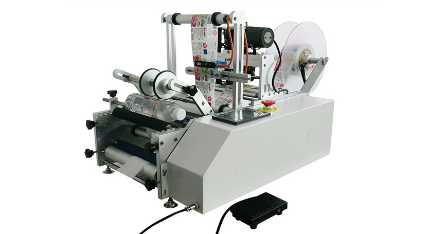 ST-41311 Semi Automatic Round Bottle Labeling Machine