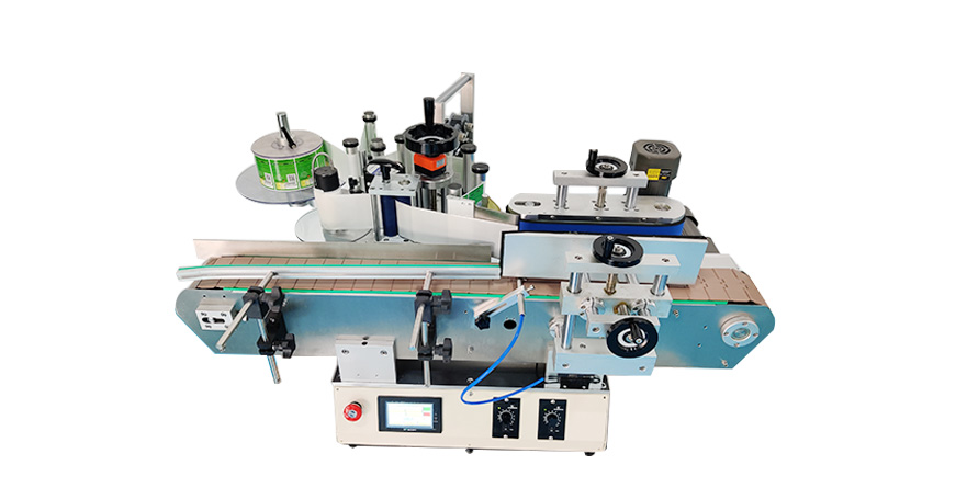 ST510 Automatic Desktop Roller Round Bottle Labeling Machine