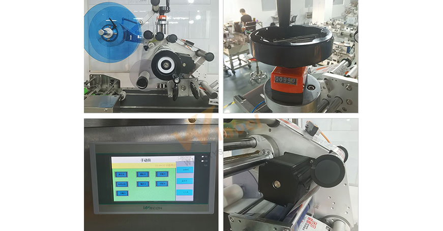 ST520-F Automatic Tabletop Flat Surface Label Applicator Machine for Card Bag