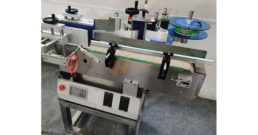 ST510 Right To Left Tabletop Automatic Jars Bottles Cans Labeling Machine