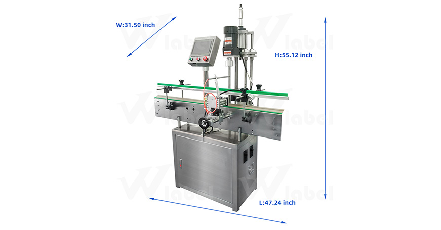 6 Heads Automatic Liquid Round Bottle Filling Capping Labeling Machine for Wine