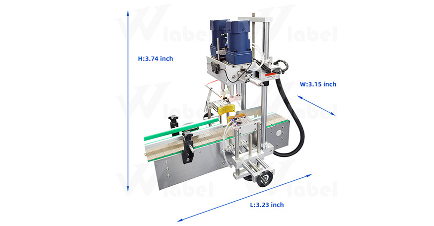 4 Heads Fully Automatic Liquid Filling Capping Heat Shrinking Production Line