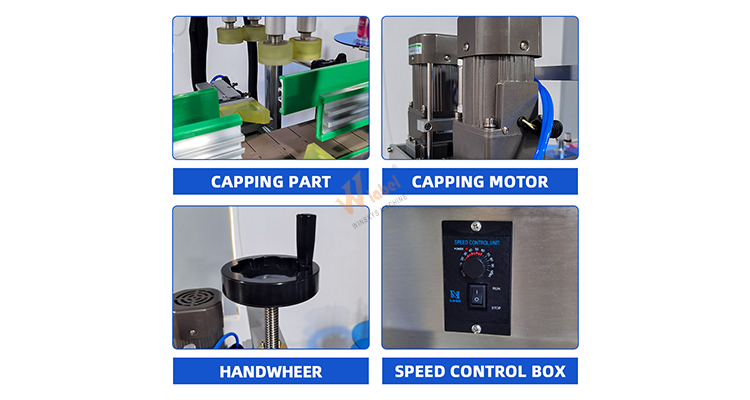 Desktop automatic capping machine