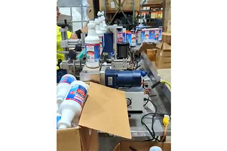 ST530 Customer Use Video For Cleaning Chemical Bottle
