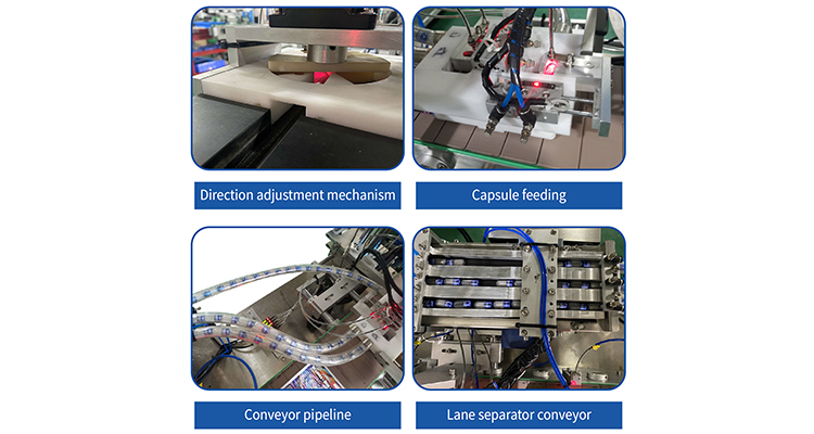 Fully automatic custom packaging capsule production line