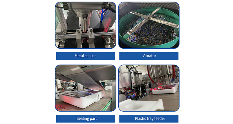 Fully automatic custom packaging capsule production line