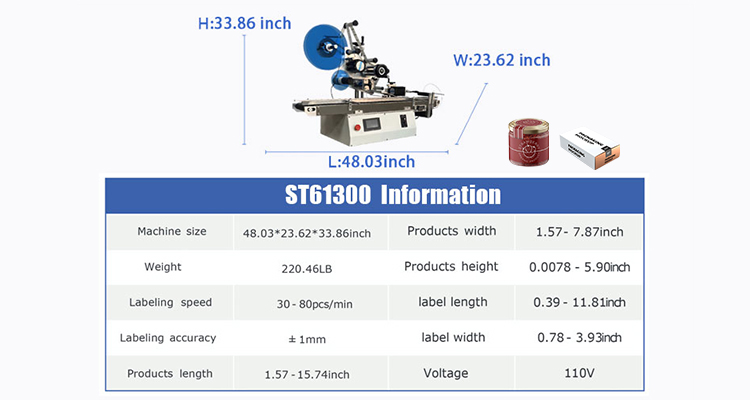 You Can Get Automatic Flat Surface Corner Wrap Tabletop Labeling Machine within 1 Week!