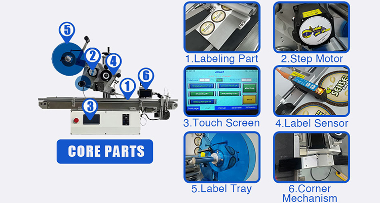 You Can Get Automatic Flat Surface Corner Wrap Tabletop Labeling Machine within 1 Week!