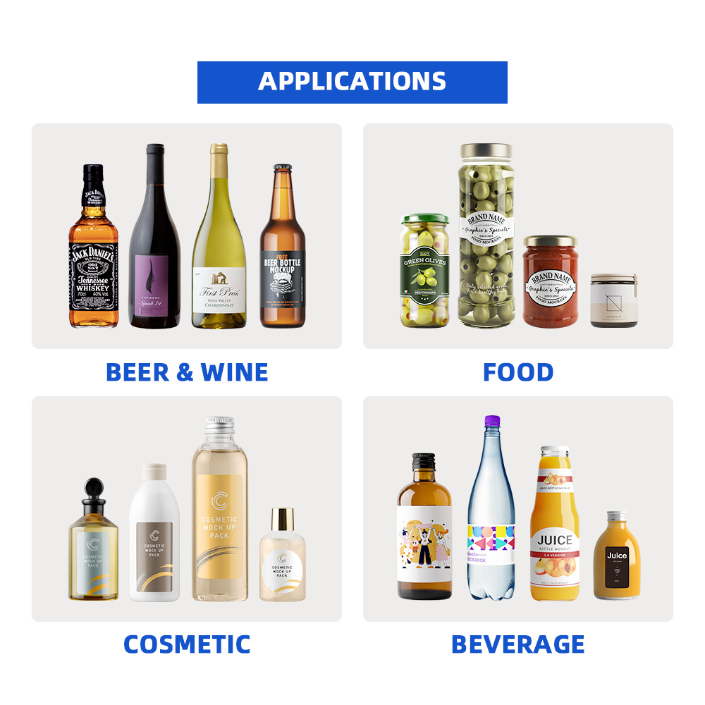 You Can Get Automatic Round Bottle Wine Labeling Machine within 1 Week! 